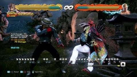 Mishima style lars combo (wavedash)