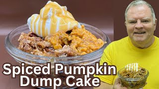 Spiced Pumpkin Dump Cake - So EASY and full of Fall flavor! Spiced Pumpkin Dump Cake - So EASY and full of Fall flavor!