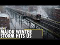 Record-breaking storm unleashes travel havoc on US Northeast | World News | WION News