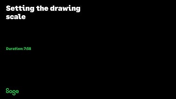 Sage Estimating - eTakeoff Dimension (01-05) - Setting the drawing scale