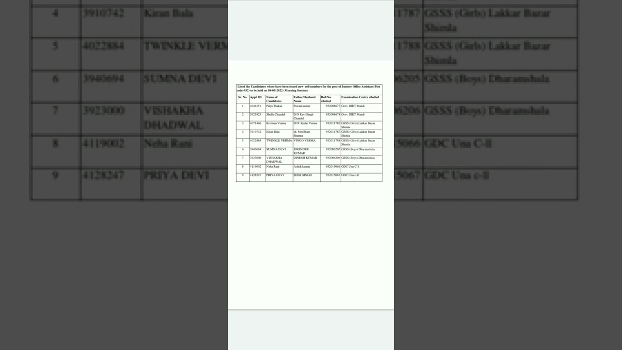 hpssc new notification JOA