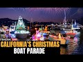 LIVE: California's Newport Beach Lights Up with Boat Parade ahead of Christmas | N18G