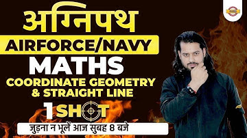 Agnipath Airforce/Navy Maths | Maths Coordinate Geometry & Straight Line | Maths By Vivek Rai Sir
