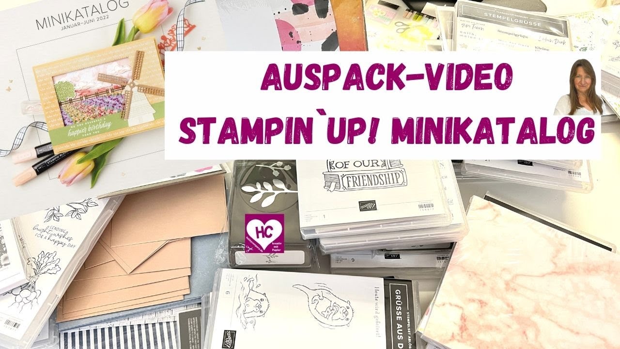 unboxing-Stampin`Up! Minikatalog 2022