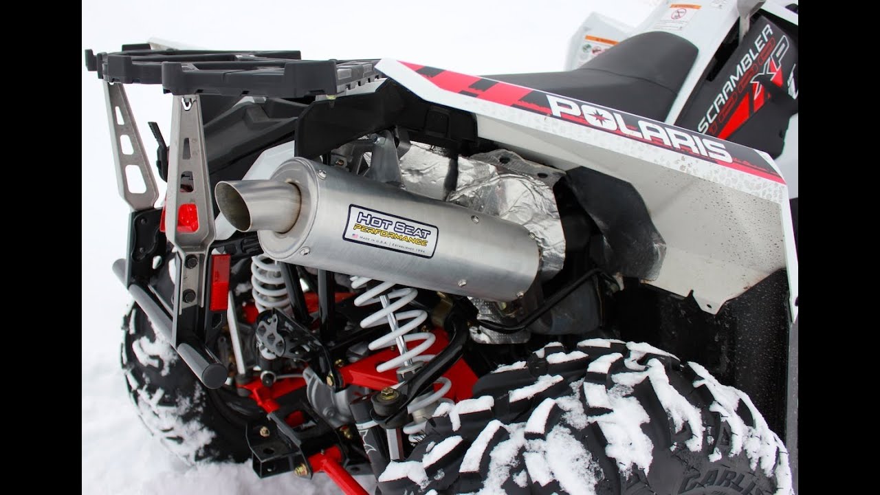 Sdwerx Hot Seat Performance Slip On Exhaust 2017 Polaris Sdwerx Hot Seat Performance Slip On Exhaust 2017 Polaris Scrambler 1000 Xp