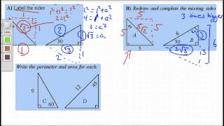 Geo SOW B4 Special Right Triangles