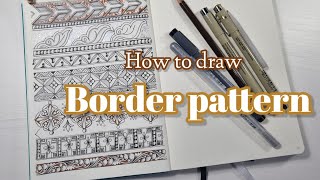 How to draw Border pattern