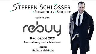 Sprecher Steffen Schlösser spricht reBuy Radiospot 2021