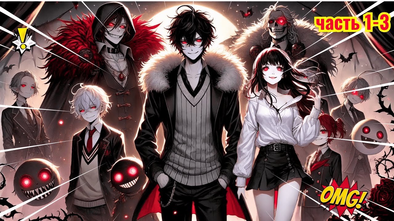 🎥 [часть 1-3] Все смеялись, когда я вышла за слабейшего демона, пока не узнала страшную тайну…