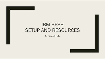 9. Software Setup SPSS