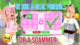 I Tested My Friend To See If She Was A FAKE FRIEND In Adopt Me... *I DID NOT EXPECT THIS* (Adopt Me)