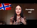 SPEAKING NORWEGIAN FOR 24 HOURS - English subtitles!!