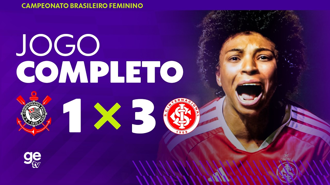 CORINTHIANS X INTERNACIONAL | AO VIVO E COM IMAGENS | BRASILEIRÃO FEMININO 2026 | ge tv