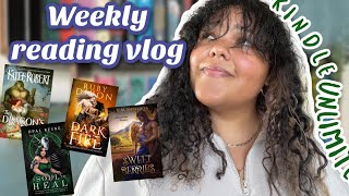 Kindle Unlimited Reading Vlog| Let's Read Some Monster Romances 💕
