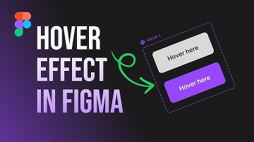 Figma Button Hover Effect Design & Prototype | Easy UI Animation Tutorial