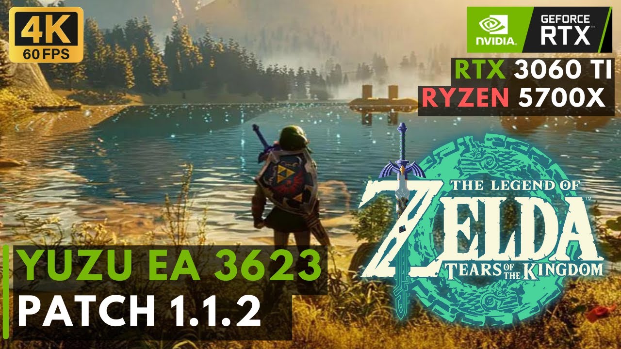 The Legend of Zelda: Tears of the Kingdom YUZU EA 3876 TRADUÇÃO UPDATE  1.2.1 TRIFORCE 