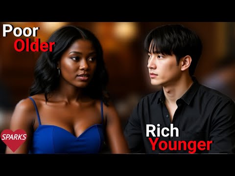 Age Gap love  - 25 y-o  younger Korean Billionaire falls for 40 yr-old Older black woman