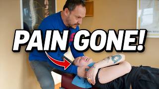 She Drove 1 Hour to Fix 10 Years of Pain! | ASMR Chiropractic Adjustment