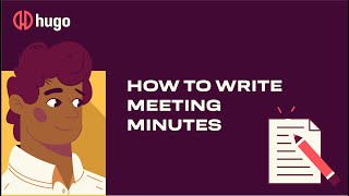 How to Write Meeting Minutes