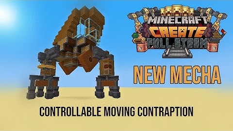 New MECHA for Create Mod 0.5!