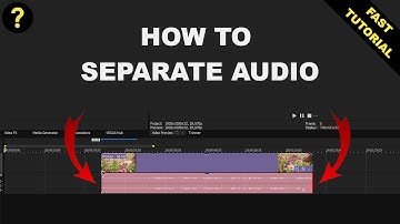 Vegas Pro: How to seperate/split/delete/audio in Vegas Pro (fast tutorial)