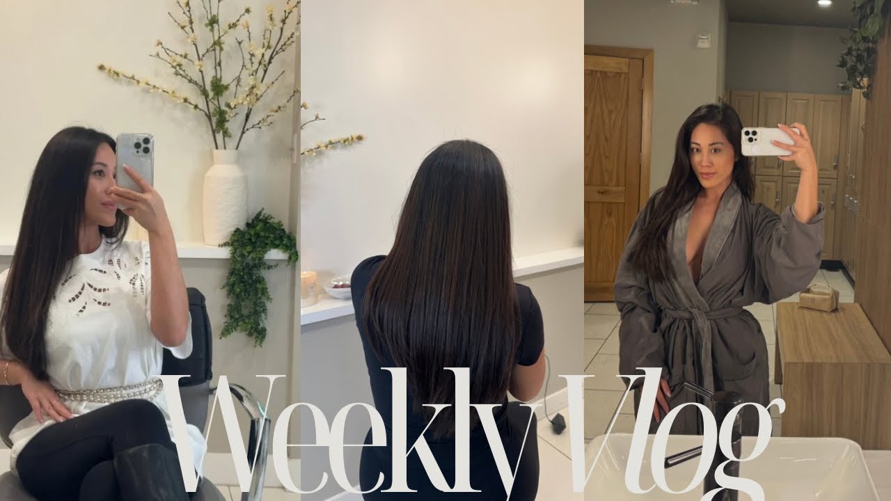 WEEKLY VLOG | A Spa Day, New Decor & Hair Transformation