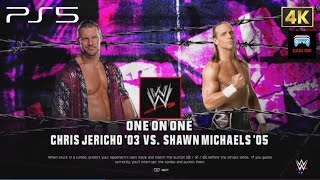 Chris Jericho vs Shawn Michaels - Unforgiven / WWE 2K25 / 4K60 PS5 SLIM GAMEPLAY