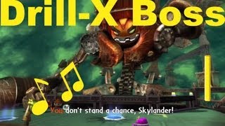 ♪♫ Drill-X Boss "robot rap" | Skylanders Giants