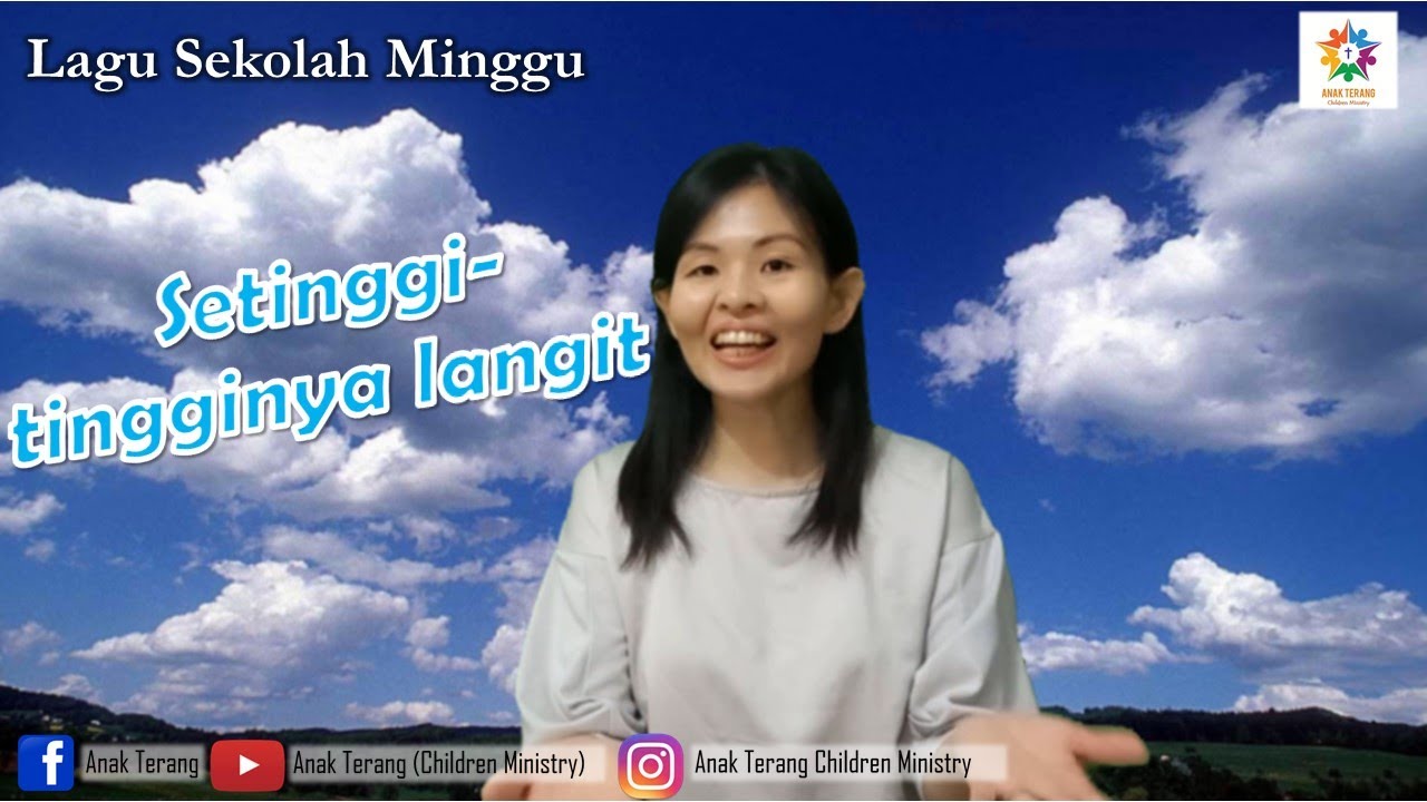 setinggi tingginya langit Lagu sekolah Minggu lirik Gerak dan Lagu