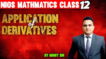 NIOS MATHEMATICS (311) | Inverse Trigonometric functions_LEC-03 | By. Mohit Sir