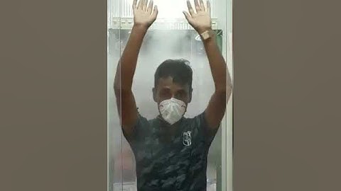 Sanitizing Tunnels #disinfectanttunnel #disinfectantconveyor