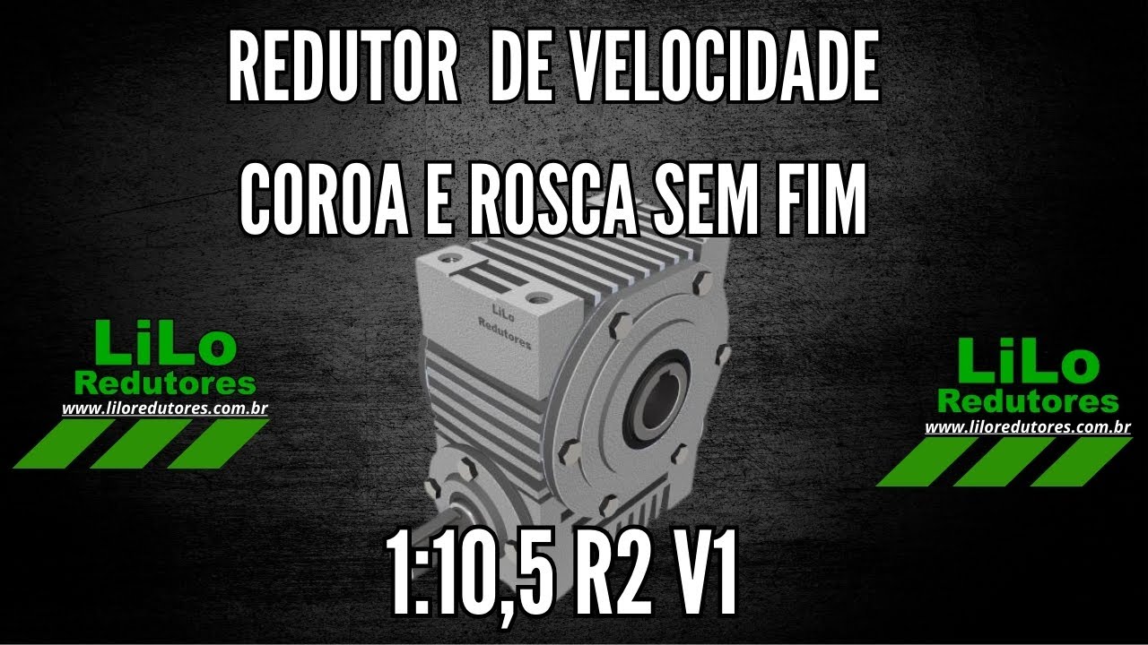Redutor de Velocidade R2 1 por 10,5 V1