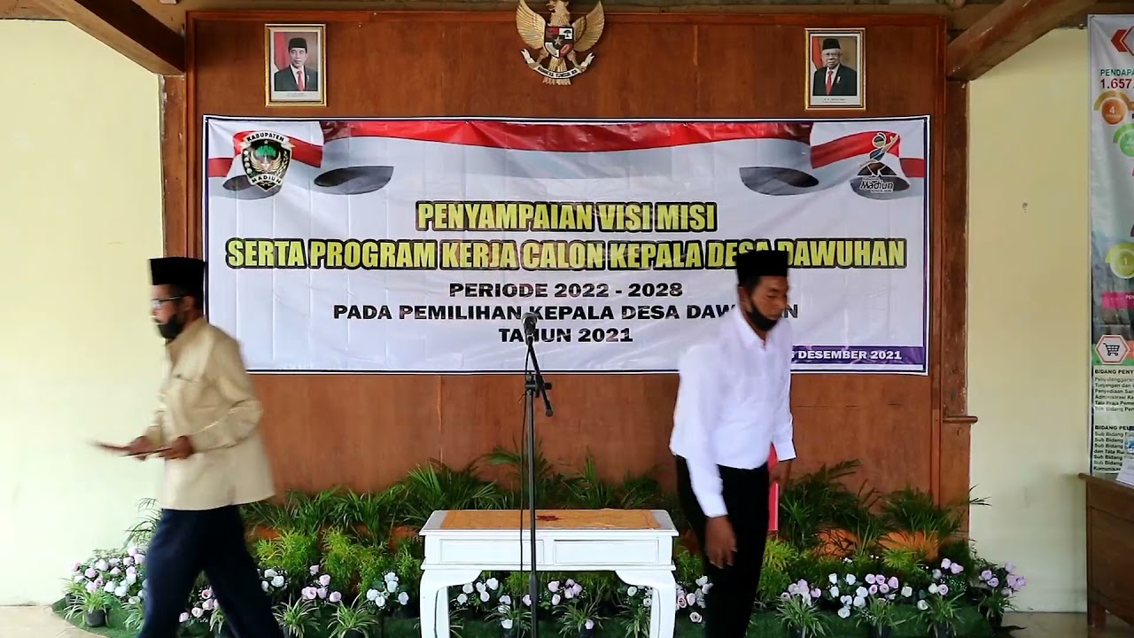 VISI & MISI CALON KEPALA DESA DAWUHAN TAHUN 2022-2028