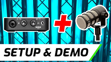 Rode AI-1 & Rode Podmic | Setup & Demo