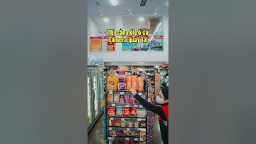 Nhận diện ăn trộm tại cửa hàng tiện lợi và cái kết