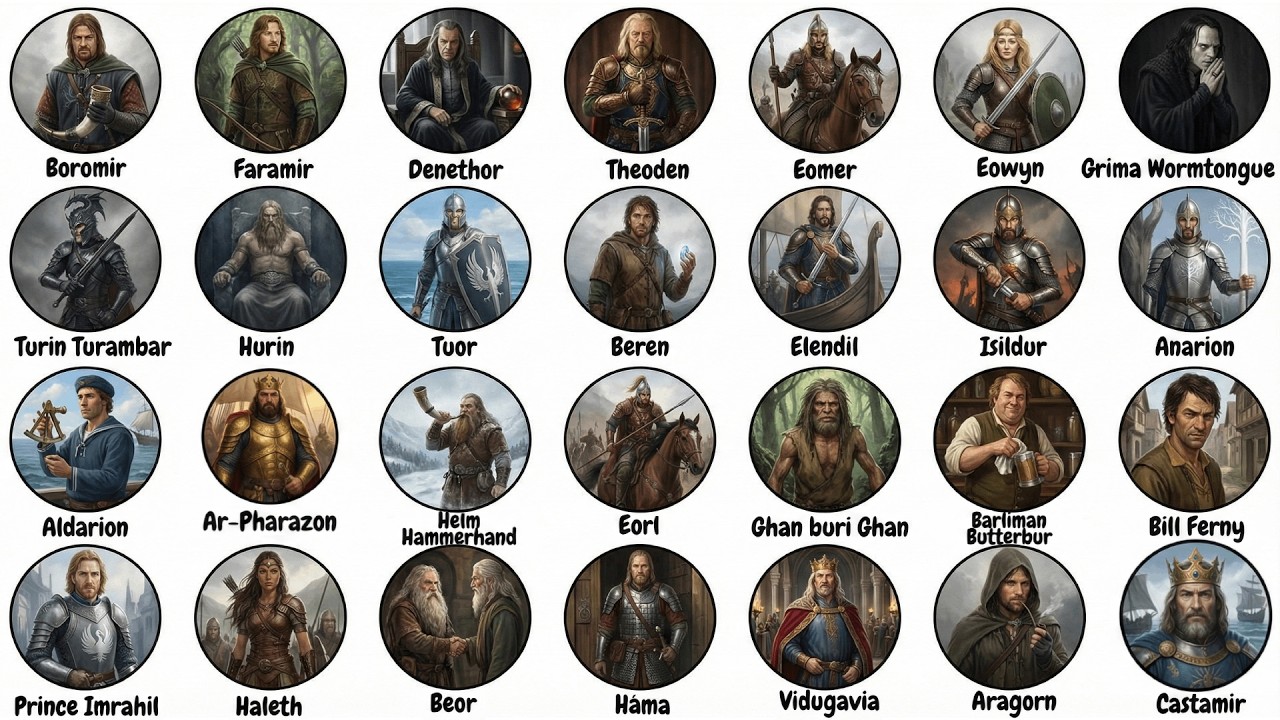 Всех жителей Средиземья за 13 минут.