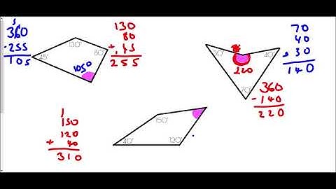 Angles in Triangles and Quadrilaterals - Mr Morley Maths