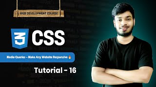 CSS Media Queries for Beginners | Web Development Tutorial #16