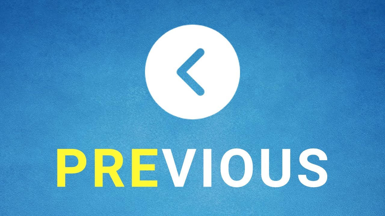 Previous shortcut key in KM Player