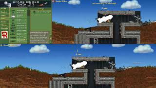 Cortex Command: Well placed high-speed rocket