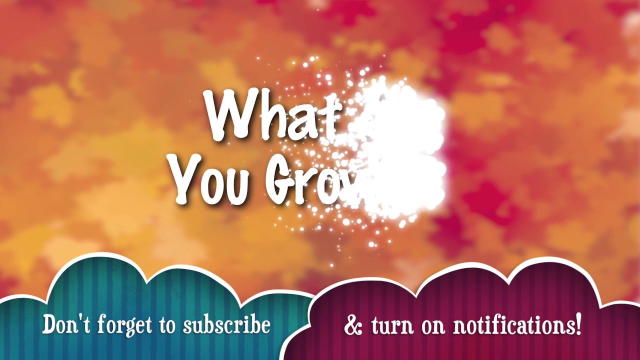 What are you growing? | KARAOKE VERSION | Harvest, autumn songs for kids assembly language