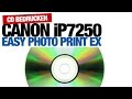 CD & DVD bedrucken Canon iP7250 Mac und Windows