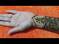 Mind-blowing trick to apply latest beautiful mehndi || henna designs for hand|| arabic mehndi design
