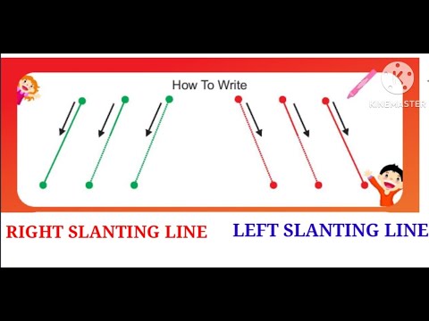 Slanting Lines | right slanting line | left slanting line | SLANTING ...
