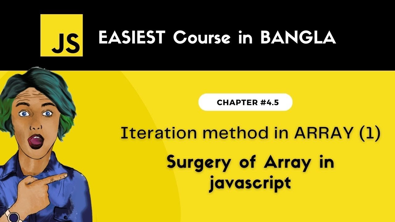 Iteration Methods of Array in JavaScript javaScript tutorial for ...