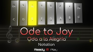 Xylophone - Ode to Joy (Notation)