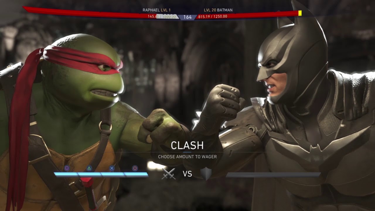 Injustice 2- Raphael vs Batman - YouTube