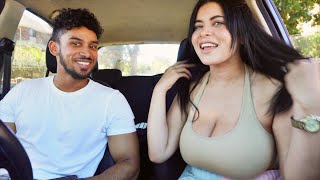 SHE GOT EXPOSED IN MY PASSENGER SEAT!