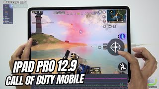 iPad Pro 12.9 test game Call of Duty Mobile 2024 | Apple M2