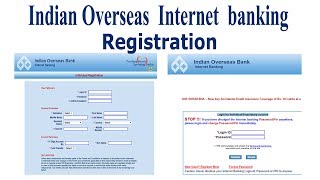 Iob internet banking registration ...